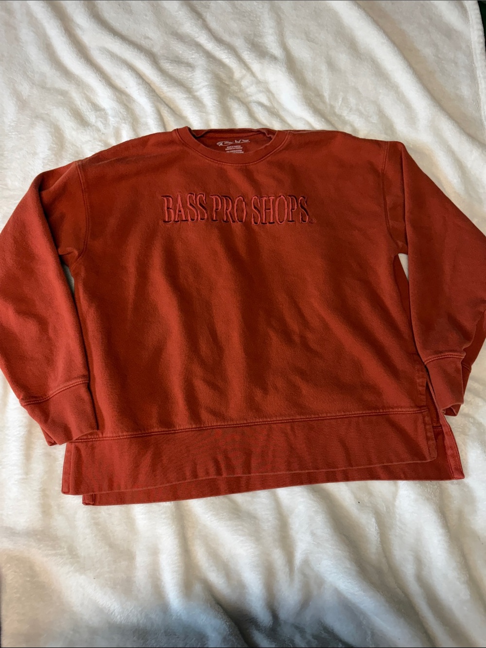 Bass Pro Shops women’s Rust Crewneck Sweatshirt